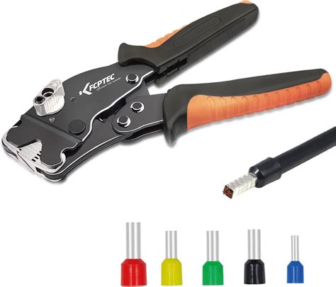 Buy KF CPTEC Square Crimping Tool for End-Sleeves Ferrules Wire Ends ...