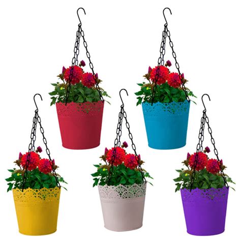 Buy Hanging Pots, Planters Online in India | Hanging Flower Pots for ...