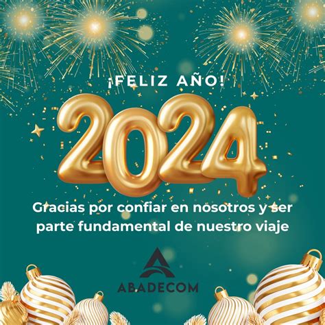 Los Mejores Deseos de Abadecom para el Año Nuevo 2024 - Abadecom