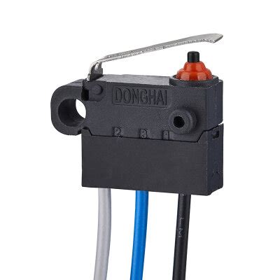 MT6-B8A01A13012-AB150 SPDT NO+NC 3-Pin Waterproof Wired Micro Switch