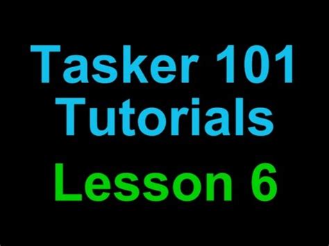 Image result for Tasker for Beginners