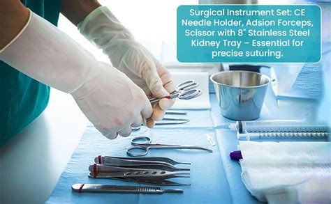 ALEXERA Vein finder Surgical Instrument CE Needle Holder, Adsion ...