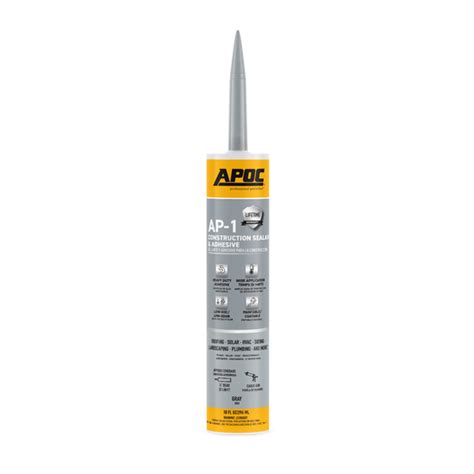 AP-1® Construction Sealant & Adhesive – APOC