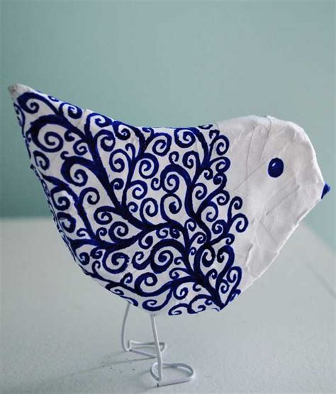 Image result for Paper Mache Bird Tutorial