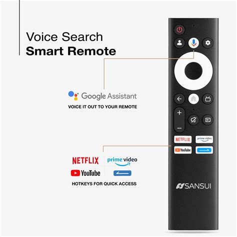 Sansui 140 cm (55) 4K Ultra HD Smart Google TV with HDR10, Dolby Audio ...