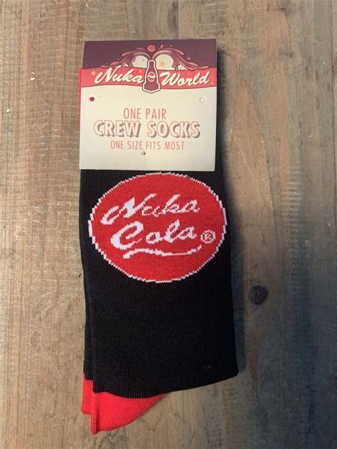 Fallout 76 Nuka World Nuka Cola Pair Of Socks (One | Ubuy India
