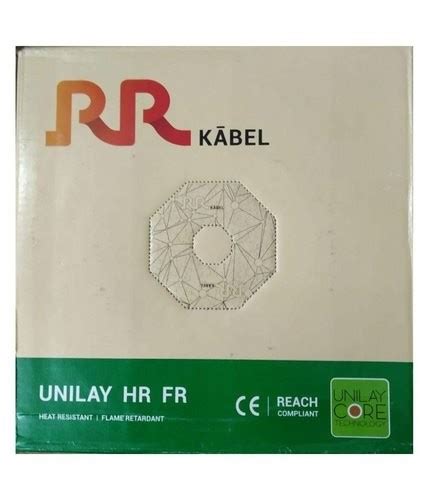 RR Kabel's Unilay HR PVC Insulated Single Core 6.0 Sq mm FR Cable ...
