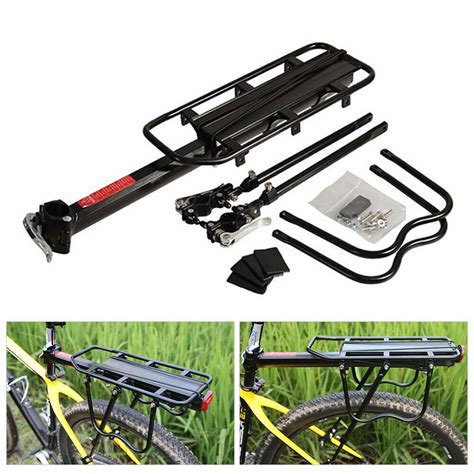 Rear Bike Rack Cargo Rack Alloy Luggage Carrier | Ubuy India