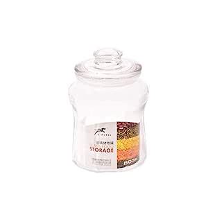 Buy GTR Sealed jar/Storage Tank Glass with lid Transparent Assorted ...