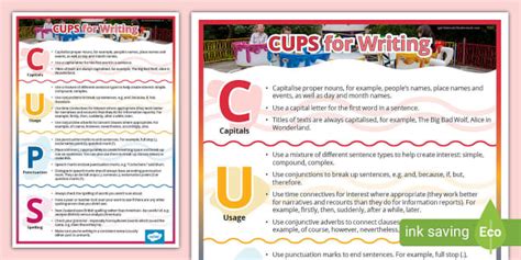 CUPS Poster for Senior Writing