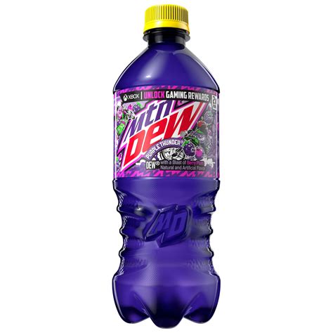 Mountain Dew, Purple Thunder, Dew With A Blast Of Berry Plum Natural ...