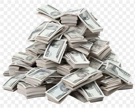 PNG Dollars stack money white | Free PNG - rawpixel