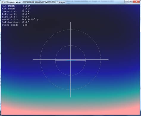 Hyperstar Collimation 的图像结果