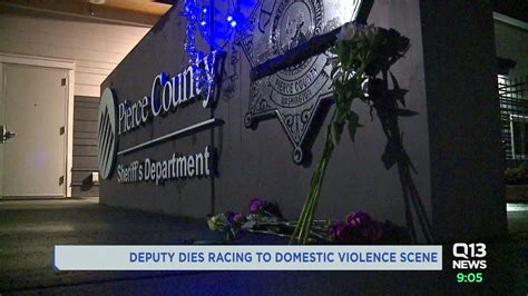 Death of Pierce County deputy highlights rise in domestic violence ...