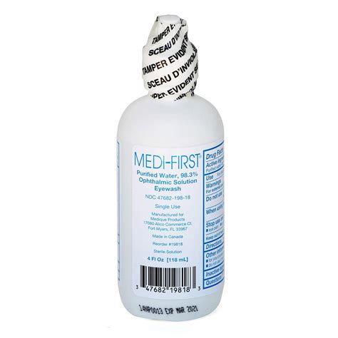Buy Medique Products 19818 Medi Wash Eye Wash, 4 Ounces Online at Low ...