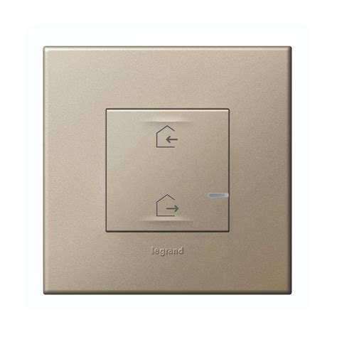 Legrand Arteor Smart Homes: Wireless home/away switch, Champagne ...