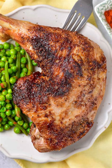 Garlic Butter Roasted Turkey Legs • You Say Potatoes