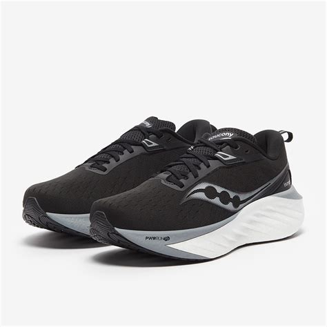 Saucony Triumph 22 - Black/White - Mens Shoes | Pro:Direct Running