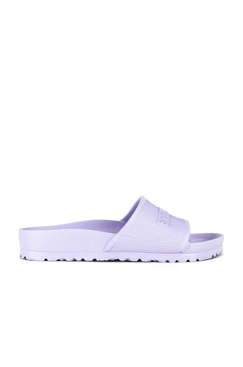 BIRKENSTOCK Barbados Eva Slide in Purple Fog | REVOLVE