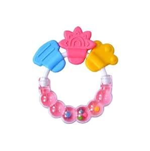 Buy Baby Rattles Teether Toys, Grasping Toy Sensory Teething Rattle ...