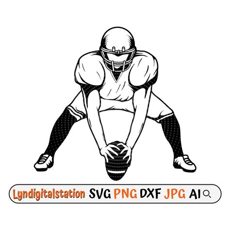 Angry Football Player Clipart