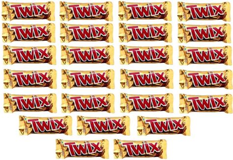 Twix Chocolates 50 grams, pack of 25, Bars Price in India - Buy Twix ...