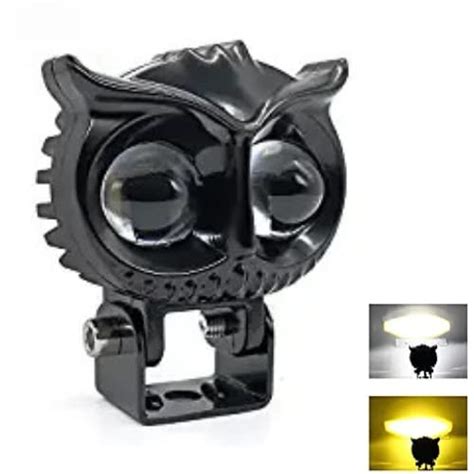 Autozap OWL Shape Imported Fog Light 12V DC, Auxiliary Spot Projector ...