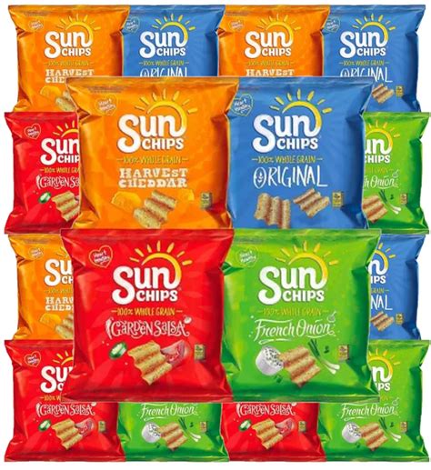 Amazon.com: Sun Chips Variety Pack, 1.5 ounce bags (10 count)