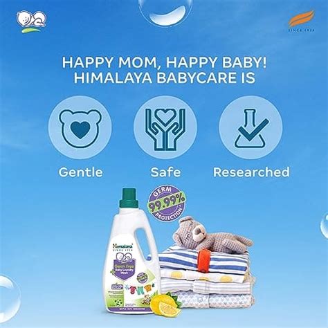 Himalaya Grem Free Baby Laundry wash ( Baby Liquid Detergent ) 1 Litre ...