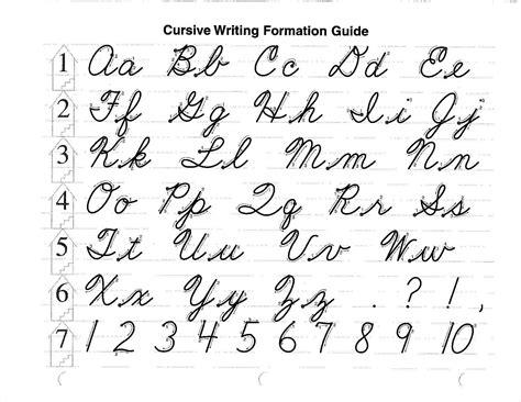 Cursive writing, Cursive, Cursive handwriting