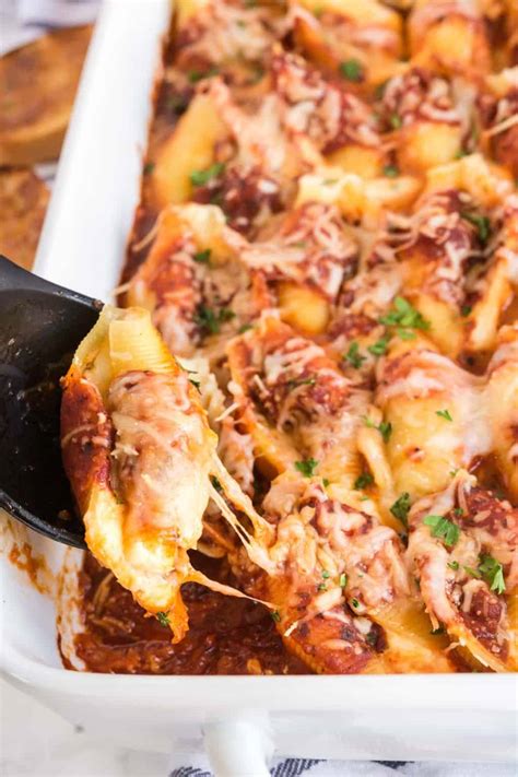 Image result for Cheese Stuffed Shells