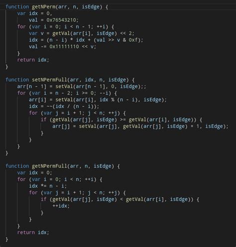 R Perm Algorithm 的图像结果