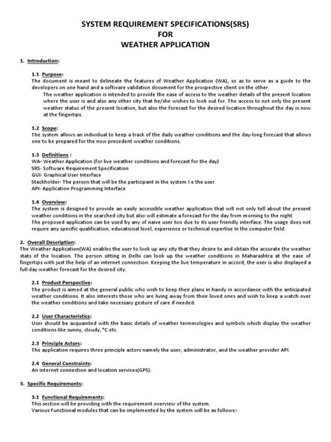 System Requirement Document 的图像结果