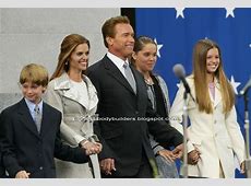 biggest body builders: Arnold Schwarzenegger family pictures