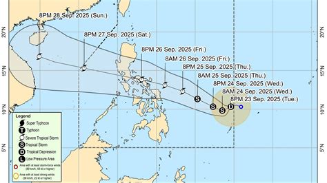 Opong : Maintien de la force et trajectoire vers les Visayas orientales ...