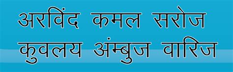 10 Most used professional Hindi fonts for official purposes.