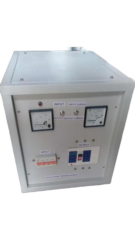 Generic ISOLATION TRANSFORMER 1 KVA AC Mains 5E+1 Hz : Amazon.in ...