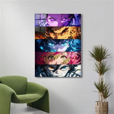 Hashira Intense Eyes Metallic Poster (Limited Edition) – Anime ...