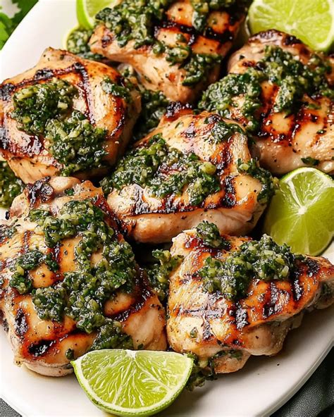 Chimichurri Chicken Recipe - Yumyy