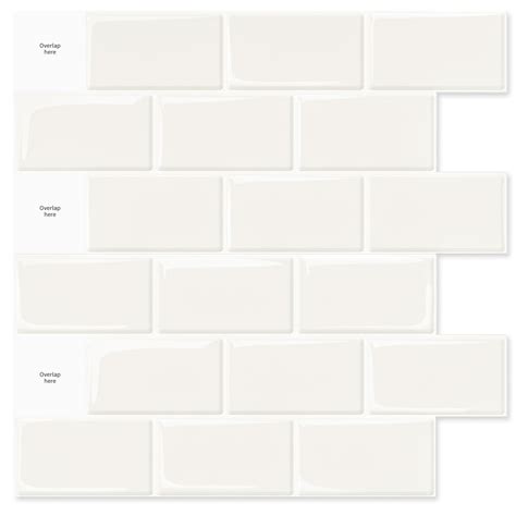 Art3d 10 Sheet Peel And Stick Tile Backsplash 12x12 Premium ...