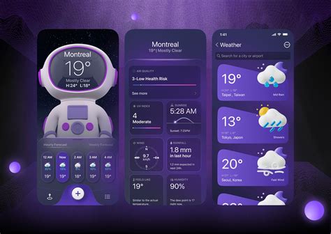 Weather App JavaScript 的图像结果