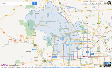 北京市海淀区地图全图 北京市海淀区地图全图交通地图北京