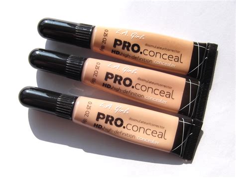 L.A GIRL Pro.Conceal HD high definition concealer.Review Swatches