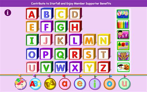 Image result for Starfall ABCs