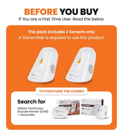 Buy Tracky CGM Sensor (Pack of 2) Online at Best Price