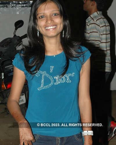A student during a cultural fest 'Pratishruti' held at SRKNEC Campus ...
