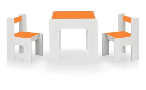 ADIRA™ CTAC Engineered Wood Study Table with 2 Chairs for Kids | Color ...