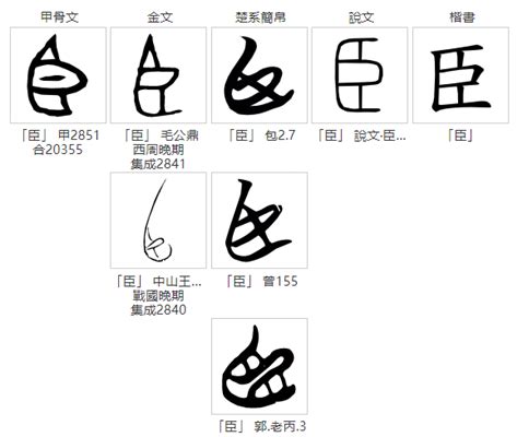 臣字行书写法_臣行书怎么写好看_臣书法图片_词典网