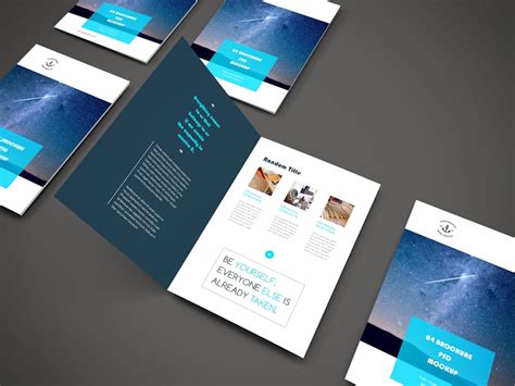 A4 Brochure PSD Mockup download - graphberry.com