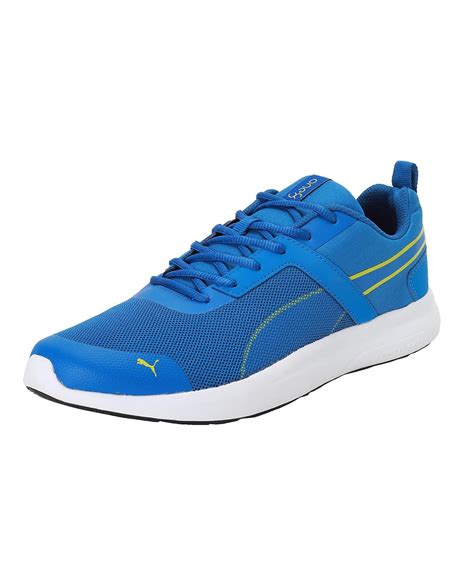 Buy Puma Mens Alder One8 Royal Blue-Fizzy Yellow Sneaker - 6UK ...